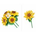 Sluban Flowers M38-P8062 Bouquet of sunflowers and daisies in a vase